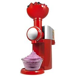 Máquina para hacer helados de frutas congeladas, máquina para hacer yogur helado de 160 vatios para el hogar y los niños, operación simple con un solo en oferta