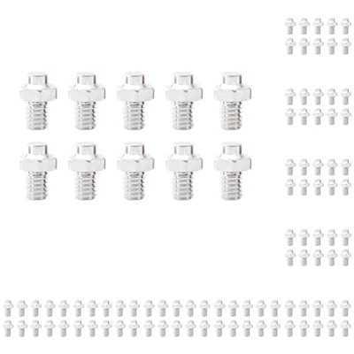 tieedhfu 10 Juegos de Tornillos para Pedal de bicicleta de carretera de montaña, pasador de perno firme, accesorios para bicicleta de resistencia para