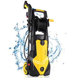Lavadora a presión TOPZONE 150bar 5.4L/Min Lavadora a presión eléctrica 1900W Lavadora a presión con Manguera de 26 pies de Longitud y Boquilla girato características