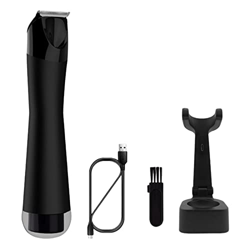 Milageto Afeitadora de cabellero Cabezal Doble inalámbrico Recargable profesion de Carga, maquinillas de Afeitar eléctricas IPX7, para Cuerpo en oferta