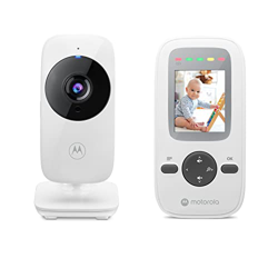 Motorola Nursery VM481 - Video Vigilabebés con Unidad de Padres Portátil, Micrófono de óptima Sensibilidad, Visión Nocturna Infrarroja, Zoom Digital precio