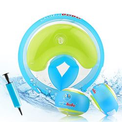 SANOTO Manguitos Niño 1-4 Años, Manguitos Bebe Niña Piscina Corcho, Manguitos Sistema de Seguridad Independiente de Tres Habitaciones para Bebés de 6- precio