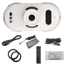 XHNCXHX Robot De Limpieza De Ventanas, Limpiador Inteligente De Vidrios para Interiores Y Exteriores, Kit De Limpieza Electrico De Ventanas De Azulejo en oferta