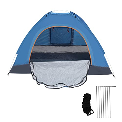Tienda de campaña plegable portátil para 2 personas, para acampada al aire libre, pesca, senderismo