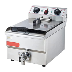 WZXCV Freidora de Acero Inoxidable, Filtro de Cesta con Control de Temperatura Limitado, freidora de Cocina de Mesa turca, Patatas Fritas, Donuts, etc características