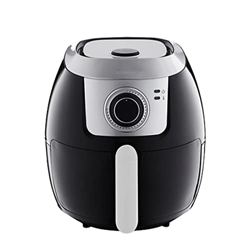 VGAGV Freidora De Aire para El Hogar, Horno Multifunción, Máquina De Patatas Fritas, Freidora Eléctrica De Gran Capacidad De 6,4 L, Cesta Antiadherent en oferta