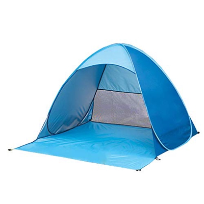 Pop Up Tienda de Playa, Anti-UV Protección Solar UPF 50+ Tienda de Playa Portátil para 1-3 Personas, para Playa, Jardín, Camping, Viajes, Pesca, Picni