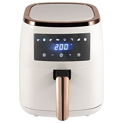 VGAGV Combo De Horno De Freidora De Aire, Freidora De Aire Multifuncional De 5.5L para El Hogar, Horno Eléctrico Automático De 1500W, Freidora Eléctri