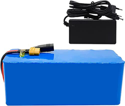 stdpcxz 15AH Batería Batería De Litio 36V 15000Mah Bicicleta Eléctrica Ciclomotor/Eléctrica/Batería De Iones De Litio con + Cargador 42V, 500W 36V 15A en oferta