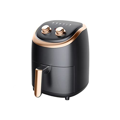 VGAGV Freidora Eléctrica Antiadherente Automática Inteligente para El Hogar De 3,5 L Freidora De Aire De Ciclo Térmico Inteligente, Cesta Antiadherent