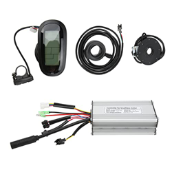 BuyWeek - Kit de controlador de motor sin escobillas para bicicleta eléctrica, 36 V, 48 V, 500 W, 22 A, controlador sin escobillas para scooter eléctr precio