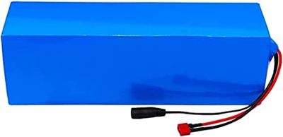 stdpcxz Batería Iones Litio 30Ah Batería Recargable Batería Bicicleta Eléctrica 48V 30000Mah con Cargador Apto para 200W A 1000W Scooters Eléctricos S