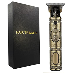 Máquina Afeitar Buda Gold Hombre Recargable USB | Trimmer Hair Gold Barba | Maquinilla Afeitar Eléctrica Profesional | Cortapelo Trimmer Barba | Afeit en oferta