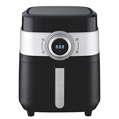 VGAGV Freidora Eléctrica Multifunción De 6,5 L De Gran Capacidad para El Hogar, 1800 W De Potencia, Pantalla Táctil Digital, Cesta Antiadherente Y Apt