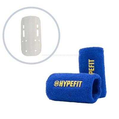 HYPEFIT Muñequeras de protección para Entrenamiento con Kettlebell - Pesa Rusa. Ideal Protección muñeca y antebrazo de Impactos Durante el Entrenamien