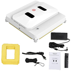 XHNCXHX Robot De Limpieza De Ventanas, Robot Limpieza de Cristales Electrico 2500Pa, Inteligente Aspirador Vidrio, Maquina Limpia Cristales, Anticaída precio