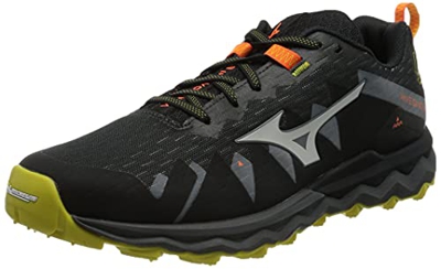 Mizuno Wave Daichi 6, Zapatillas de Trail Running Hombre, Turb/Antarctica/Obsidian, 46 EU