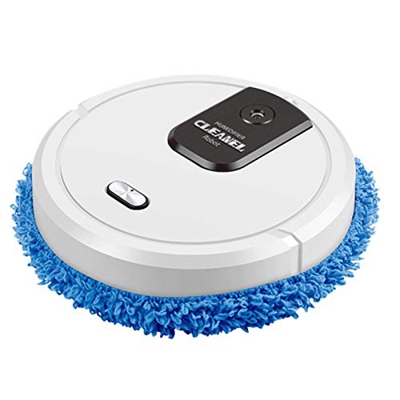 coserori Robot de Barrido Totalmente Automático Robot de Limpieza de Impregnación Inteligente Carga USB Desinfección de Fregona en Aerosol Seco y Húme
