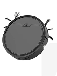 Robot aspiradora 3 en 1 robot de barrido inteligente USB Máquina de limpieza húmeda seca en el hogar Berre y aspiración de aspiradora inalámbrica Robo características