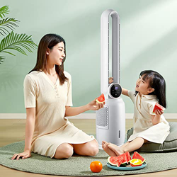 ZYFC 65W Ventilador de Torre con Mando a Distancia, Ventilador de Columna Oscilante con 3 Modos, Tower Fan de 120°, Altura de 110cm, Temporizador 12H, en oferta