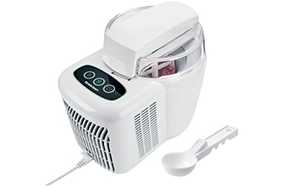 Silvercrest Máquina profesional para helados autoenfriable (sin compresor) 90 W Capacidad: 700 ml (marca máxima 300 ml) Perfecto para sorbetes también