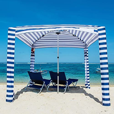 ZPL Carpas Al Aire Libre, Tiendas De Solas Costeras, Carpas De Playa Portátiles Plegables, Adecuadas para Campamentos De Dosel Al Aire Libre para Acam