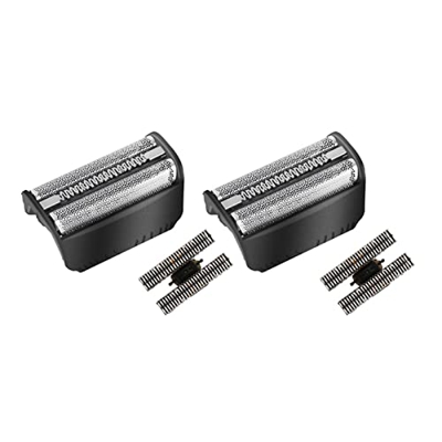 DXBO 2X 30b Pantalla de Aluminio+Cuchilla Compatible con Braun 3 Series SmartControl 4000 Syncropro y 7000 Tricontrol Series 5495 7505 7520 7650 195s 