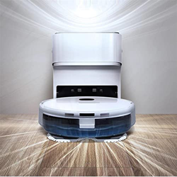 Robot aspiradora Robot integrado de barrido y trapeador de aspiradora for la limpieza automática inteligente del hogar trapa 2200pa succión Electrodom en oferta