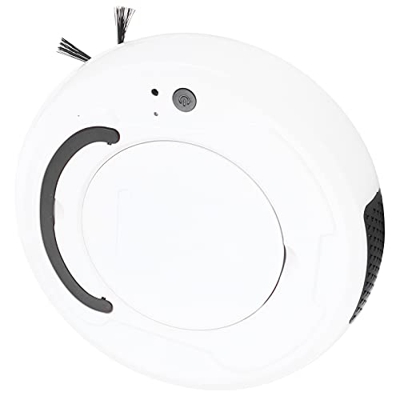 JUMZ Robot de Limpieza, Robot Aspirador 3,7 V 3 W para Suelos Duros, Alfombras de Pelo bajo para Oficina en Casa
