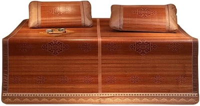 Alfombras para dormir de verano Copa de enfriamiento Colchón Bambú Bambú Colchón de doble cara Cama de enfriamiento Topper Mat Colchón Almohadilla Coj