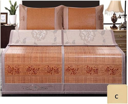 Alfombras para dormir de verano Copa de enfriamiento Colchón de colchón Verano Mat de bambú de doble cara Liso Aire acondicionado Matera Matón Futón C precio