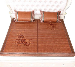 Alfombras para dormir de verano Alfombrillo de enfriamiento Colchón de bambú Matera de bambú Colchón plegable de doble cara Asiento for estudiantes Es precio