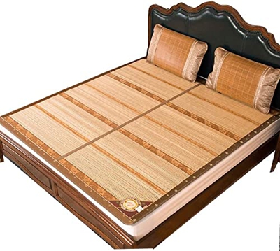 Alfombras para dormir de verano Copa de enfriamiento Colchón 100% natural Bambú frío Bambú de bambú Cama de enfriamiento Cojín de colchón Varios tamañ