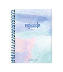Agenda Escolar 22-23 - Watercolor - Día Página - Tamaño A6 - 12 x 16 cm - Idioma: Castellano-Catalán-Vasco-Inglés-Francés - PaperTrac precio