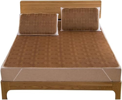 DYCIN Alfombras para Dormir de Verano Cama de Estera de bambú/de Verano Fresco for Dormir/colchón de ratán, Ropa de Cama de Verano for un para el Dorm