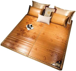 Alfombras para dormir de verano Cubierta de colchón de enfriamiento de verano Tapa de la almohadilla de bambú con funda de almohada Mats for dormir Ma precio