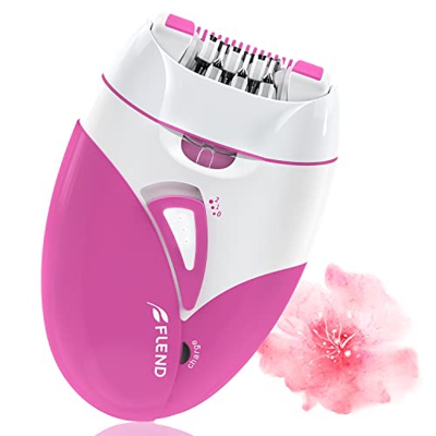 Depiladora Facial Mujer, Mini epilier de Electricidad con luz LED, Recortador de Bikini para la Cara de la Mano del Cuerpo de la Cara con Bikini
