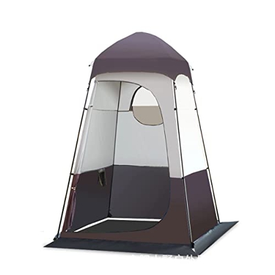scosao Tienda de Ducha Camping Portatil Privacidad al Aire Libre Vestuario, Tienda de Campaña para Inodoro/Baño, con Bolsa de Transporte, para Senderi