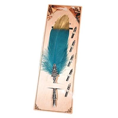 ZCRFYY Pluma de Pluma de Pluma Establecida para Principiantes Plumas de caligrafía Pluma con nibes de reemplazo Pluma Pluma Pluma Juego de Pluma escri