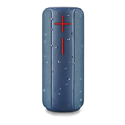 NGS Roller Nitro 2 Blue - Altavoz Portátil Compatible con Tecnología Bluetooth y True Wireless, Radio FM, Impermeabilidad IPX5, Micrófono Incorporado, en oferta