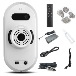 XHNCXHX Aspirador Robot Limpiador De Ventanas con Control Remoto, Robot Limpiador Automático Inteligente, para Techo De Azulejos De Mesa De Ventanas E características