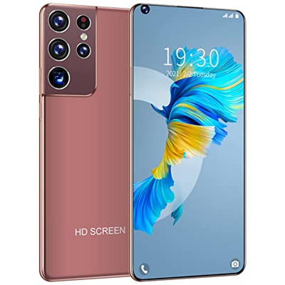 CUTTE S21 Ultra Teléfono Móvil 12GB + 512GB Teléfonos Global 5G Android 10 Teléfono Inteligente 7.3 HD Pantalla Grande Teléfono 6800mAh Batería Face I