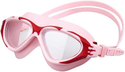 Haiqings Gafas de natación Gafas sin Fugas Anti -Gafas de natación triatlón for Hombres Mujeres jóvenes niños con Espejo e Impermeable (Color: c) wang características