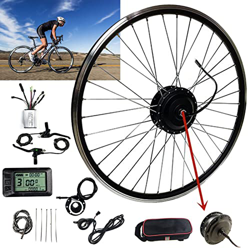 Niczu 36V 250W 500W Kit Conversión Motor de Bicicleta Eléctrica Kit de Conversión de Bicicleta Eléctrica 20 24 26 27.5 28 29 Pulgadas 700C Rueda Delan características