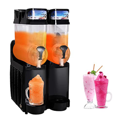MUDSA Máquina de granizado Comercial, máquina de granizado de Hielo de Alta Capacidad 15L 30L Máquina de Bebidas congeladas de Acero Inoxidable Máquin precio