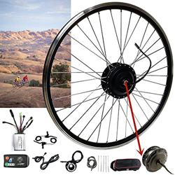 Niczu Kit de Conversión de Bicicleta Eléctrica 20 24 26 27,5 28 29 Pulgadas 700C Rueda Delantera 36V 350W Motor de Cubo de Ciclismo Kit de Conversión  características