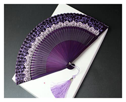 LiFBeauTiFul Ventilador de la Corona de Color Ventilador Plegable Fabil Home (Color : Purple) precio