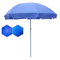 8 Ribs S Garden Sombrilla Muebles de jardín Sombrilla Sombrilla Plegable Protección UV Impermeable para Playa/Piscina/Patio precio