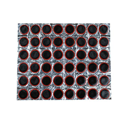 Murezima 48 Piezas de Parches de Goma Redondos de 25 mm para neumáticos para Bicicletas de Bicicleta MTB Tubos internos de Motocicleta características