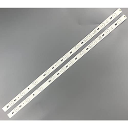 TXTC 100% New For for Supra STV-LC32T410WL for Konka KL32GT618 DNS K32D619 LED Backlight Strip 35017727 10leds 64.4cm 1set=2 Pieces (Color : 1 Lot, Si en oferta